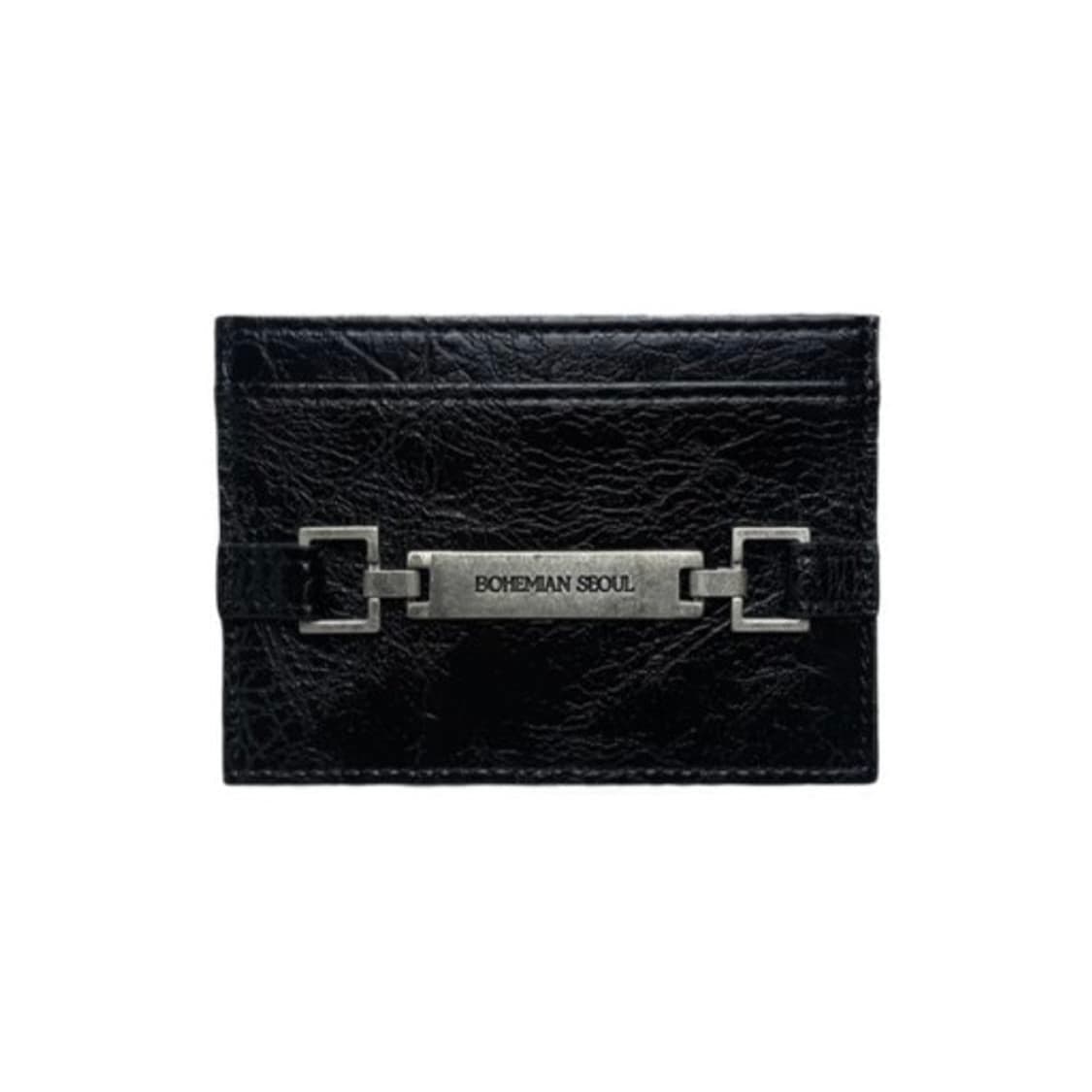 보헤미안서울 leather metal belted wallet black 상품이미지1