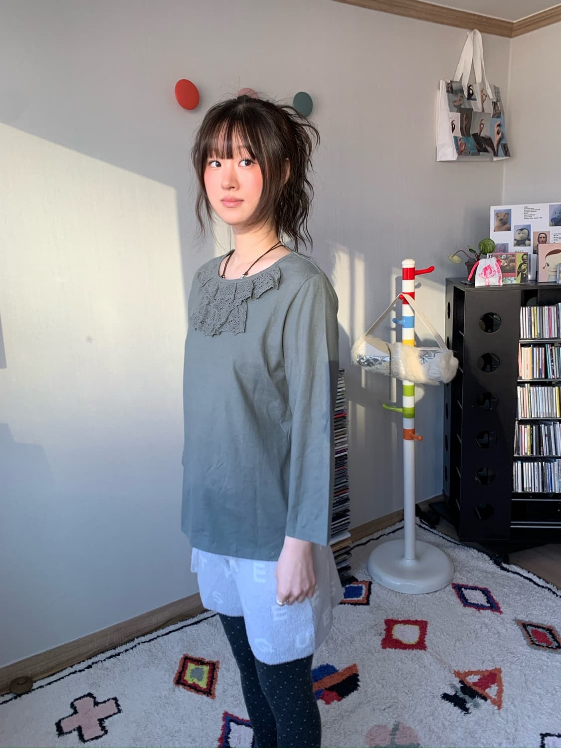 ethnic frill top 상품이미지5