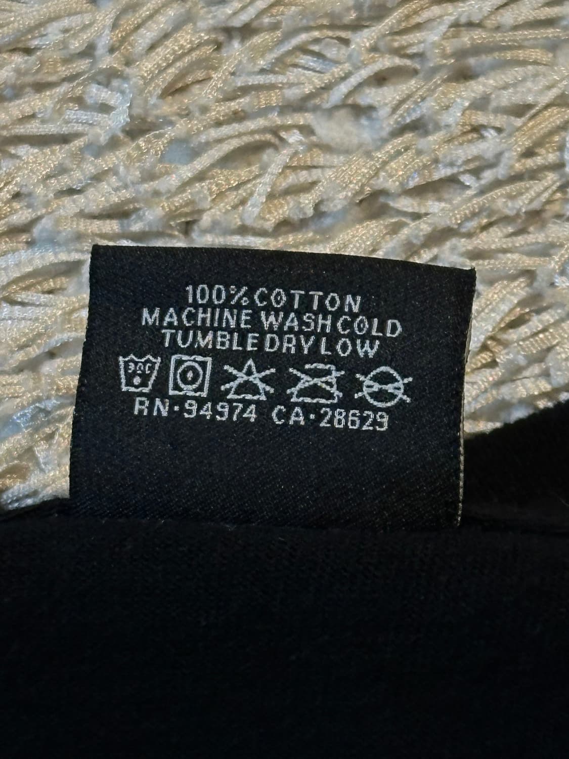 스투시 STUSSY 베이직 로고 반팔 티셔츠 블랙 상품이미지6