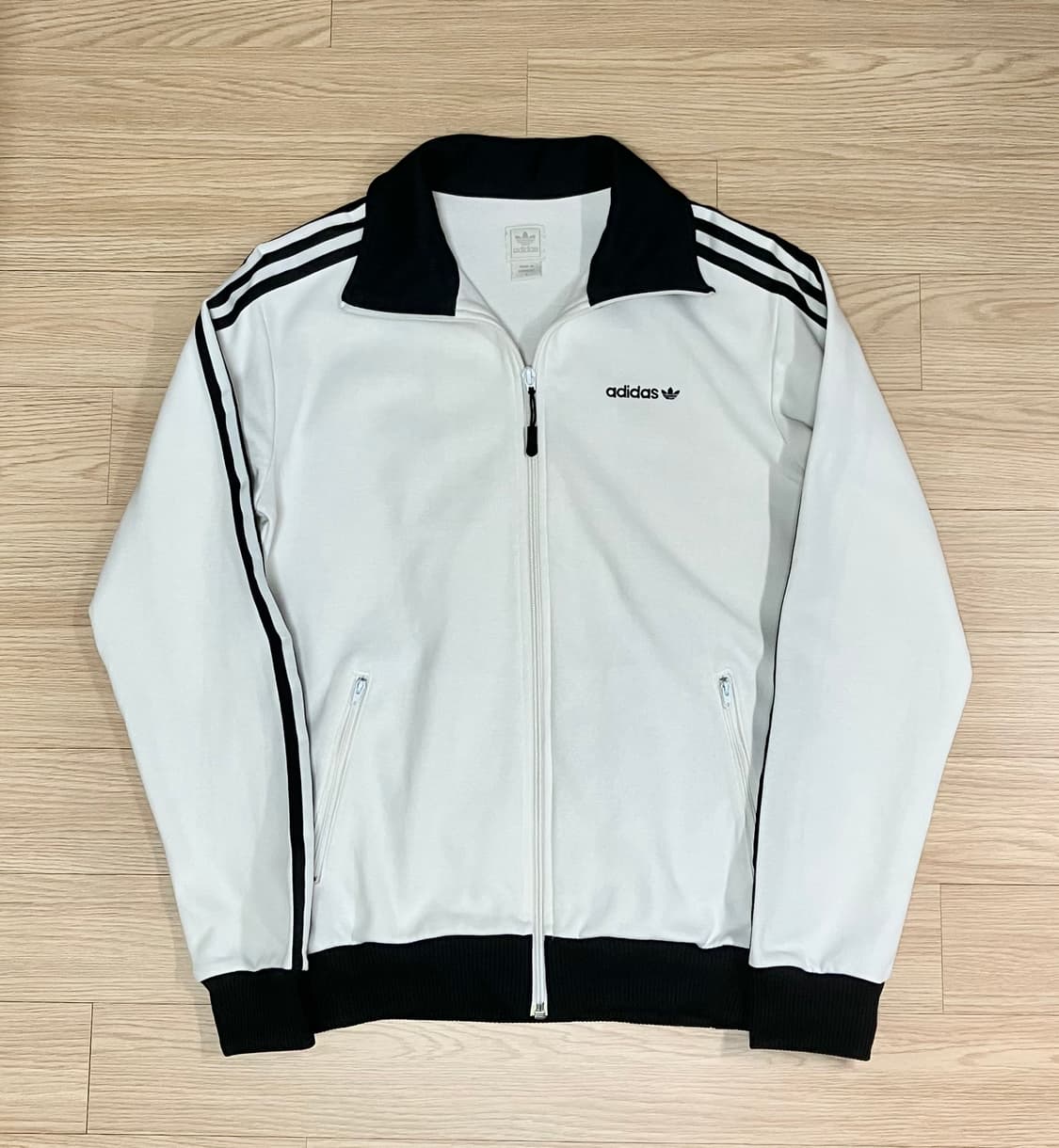 90‘s Black White Jersey 아디다스 져지 흰검 상품이미지1