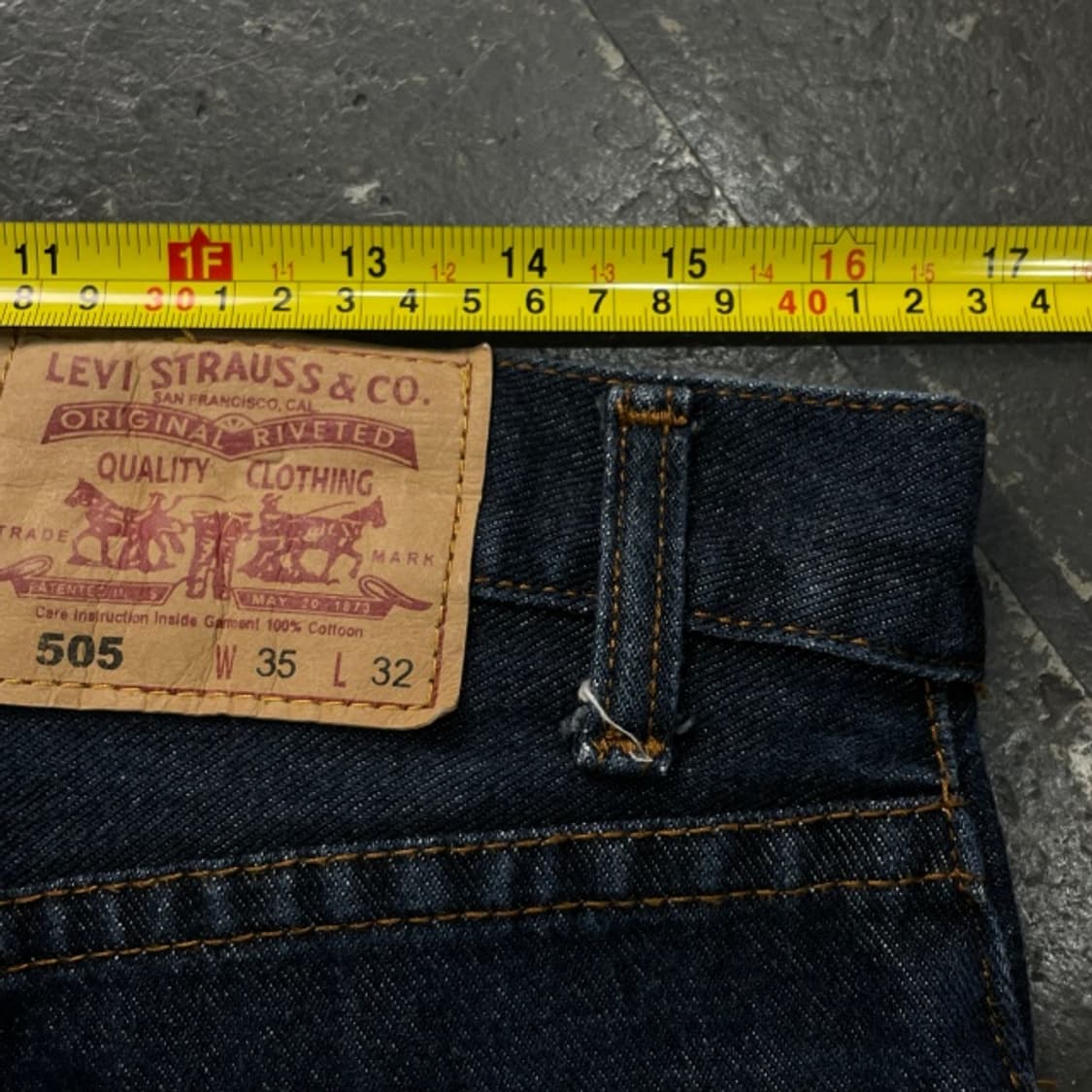 35 리바이스 505 청바지  상품이미지8