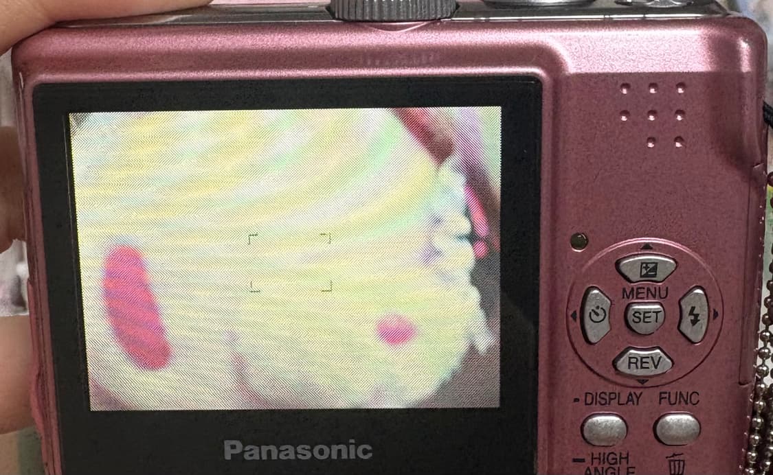 Panasonic LUMIX DMC-LS75 pink 핑크 갸루 디카 상품이미지3