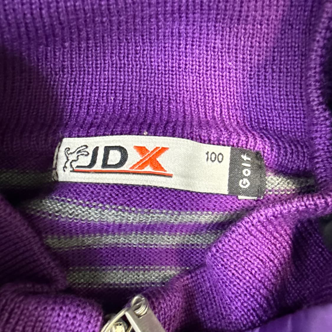 100 JDX 골프 방풍 반집업 니트 0227T 상품이미지3