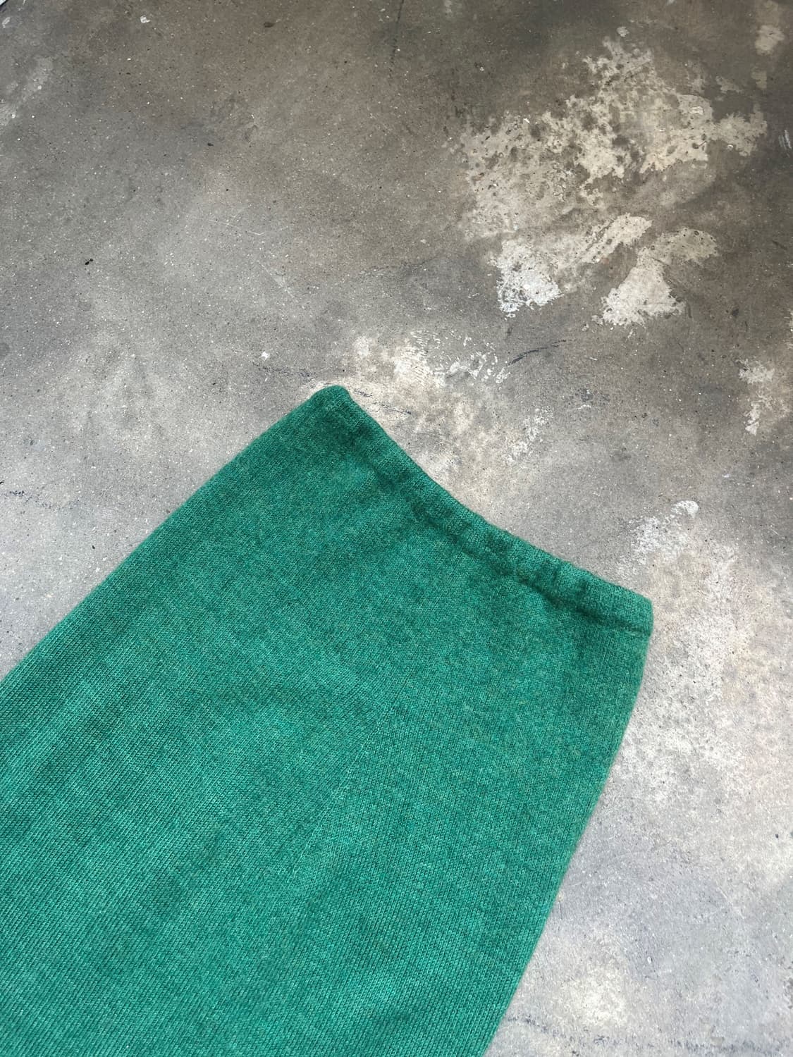 Vintage 그린컬러 니트 스커트  상품이미지2