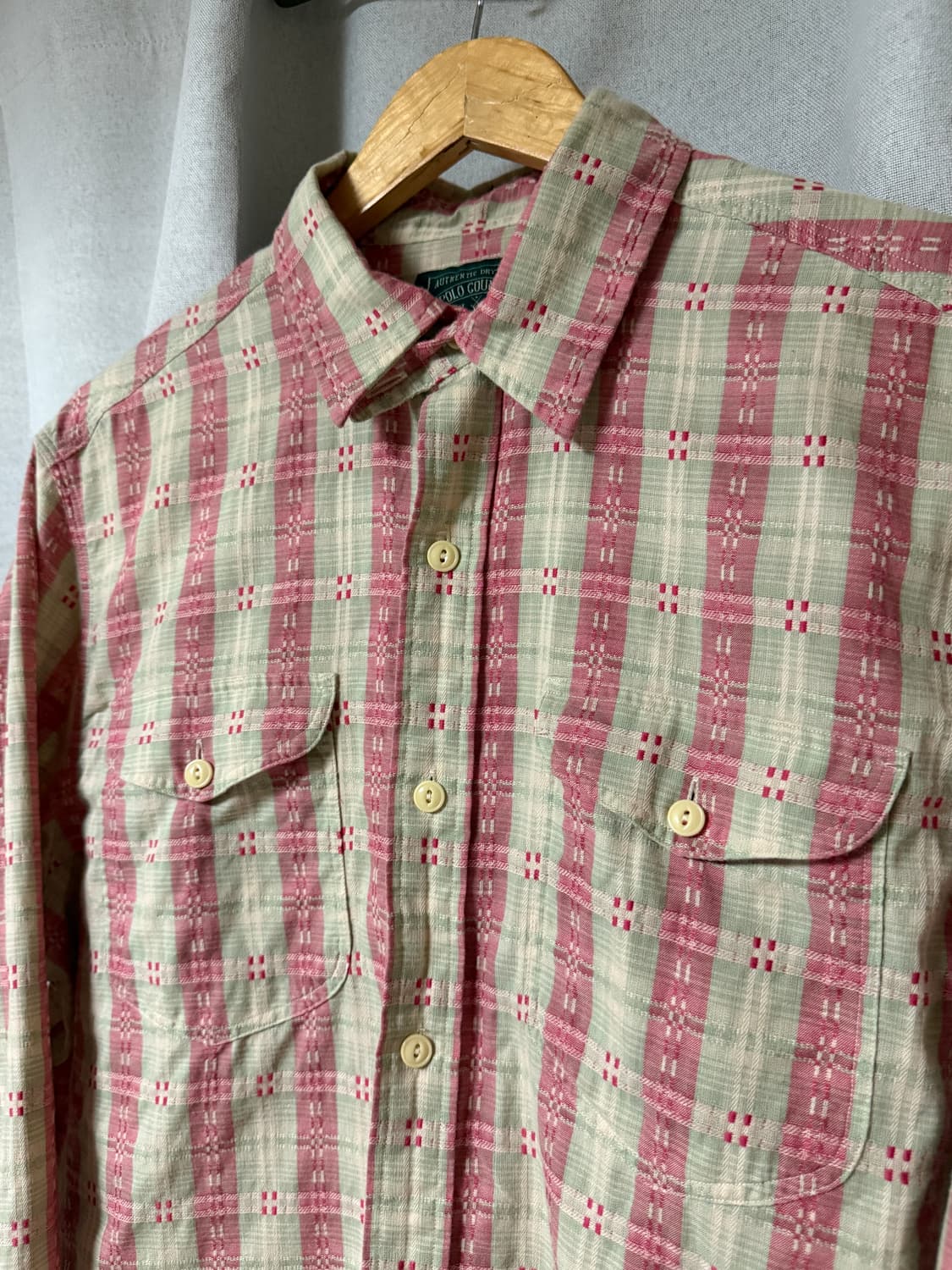 폴로 컨트리 체크 워크 셔츠 상품이미지1