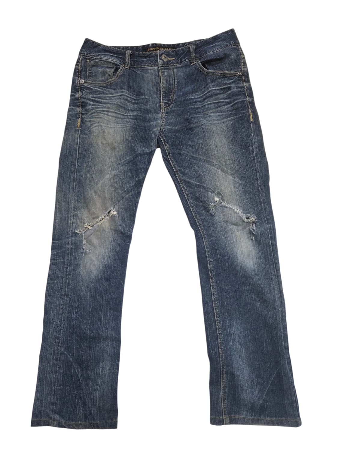 (찢청)Britpop Denim InCrux 런던&브리티쉬 데미지진 상품이미지3