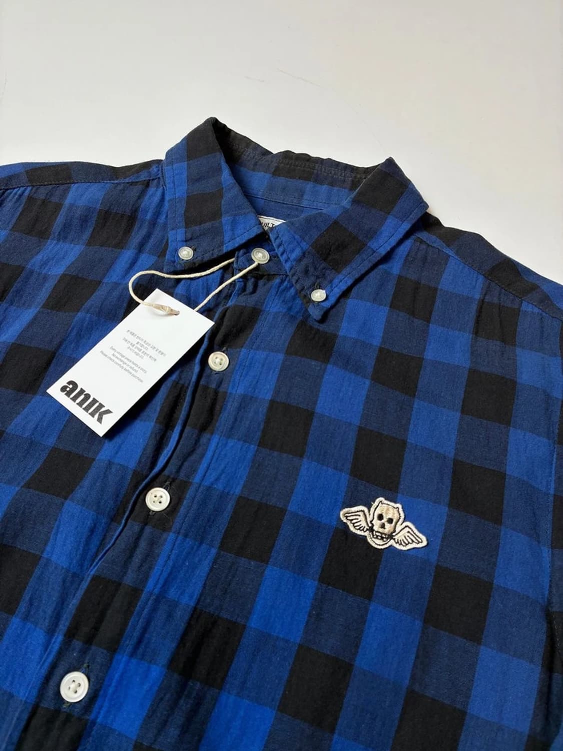 와코마리아 13ss Guilty Parties 깅엄 체크 셔츠PN8302 상품이미지3
