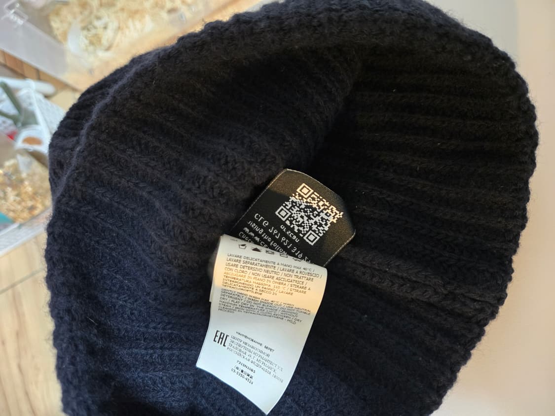 스톤아일랜드 비니 네이비 상품이미지2