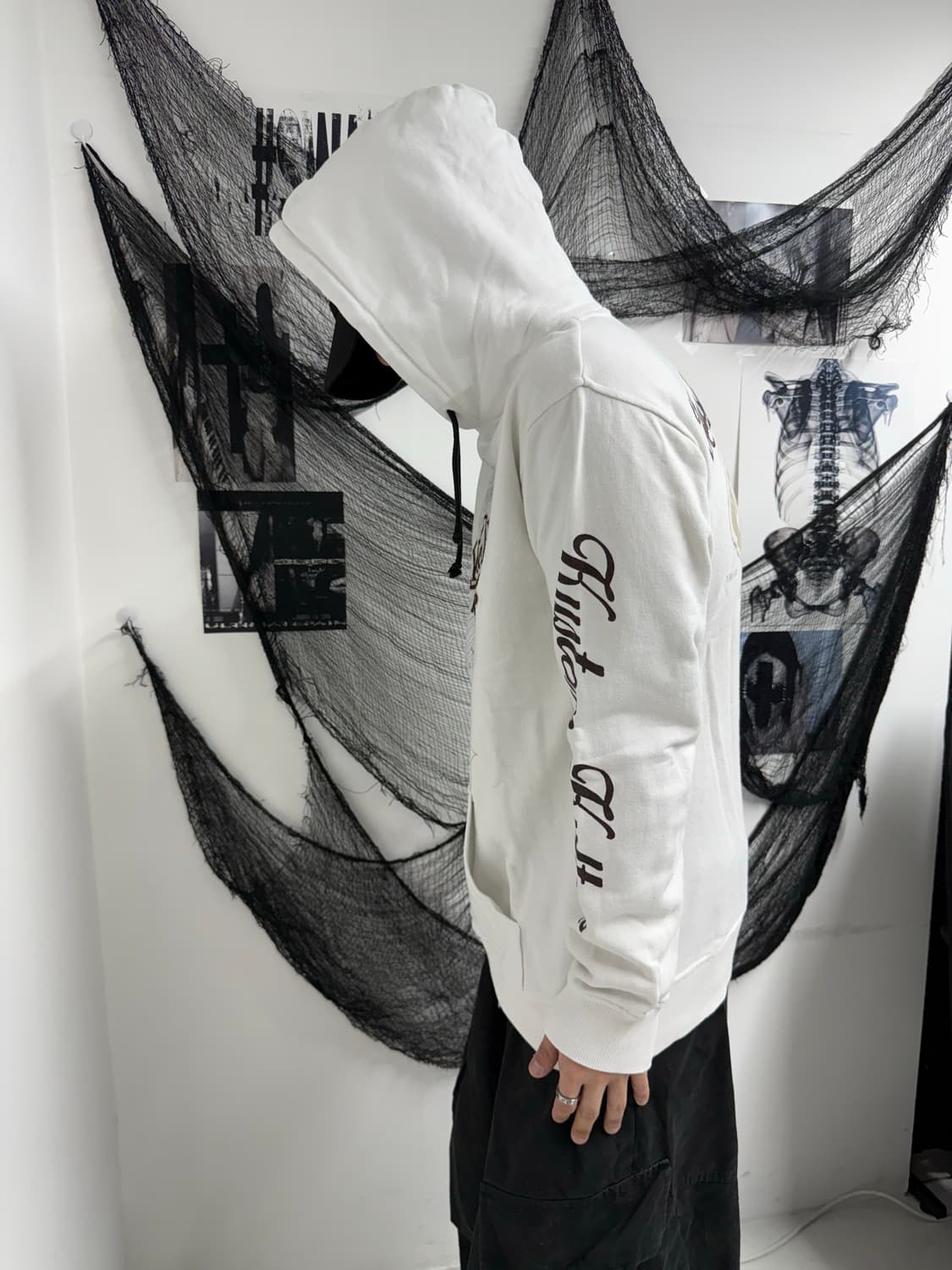 Von dutch skull printing hoodie longslee 상품이미지8