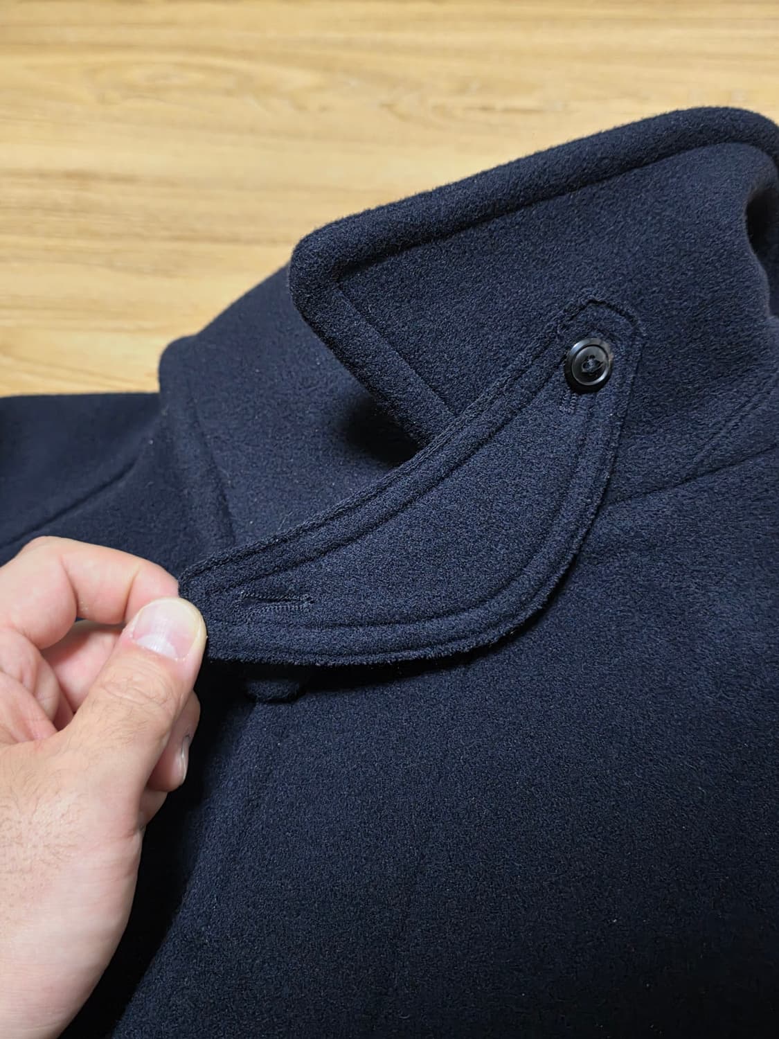 44size택포140만)24fw캡틴선샤인 트래블러 코트 네이비 상품이미지3