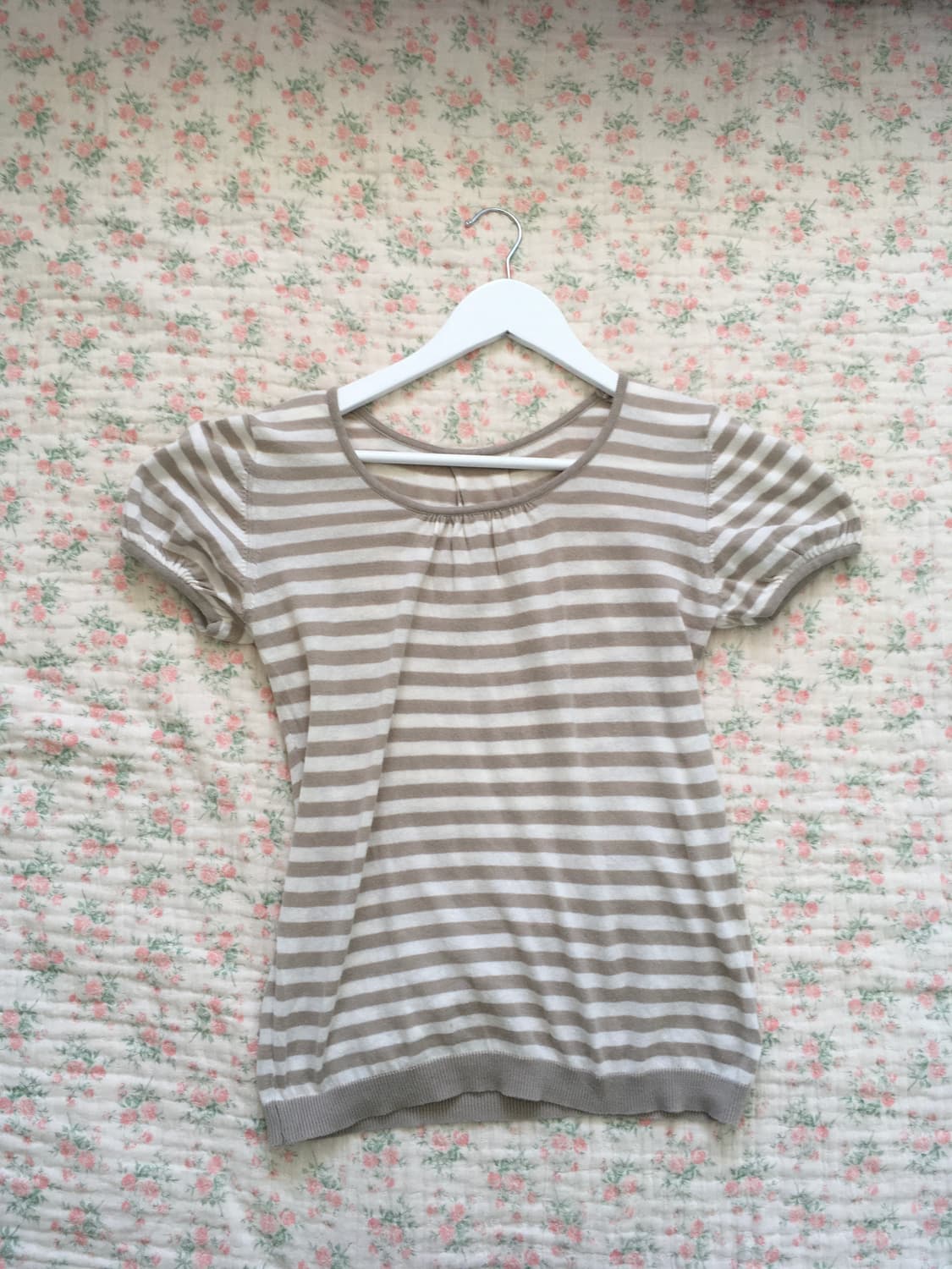 얼스뮤직 스트라이프 퍼프 니트 상품이미지4