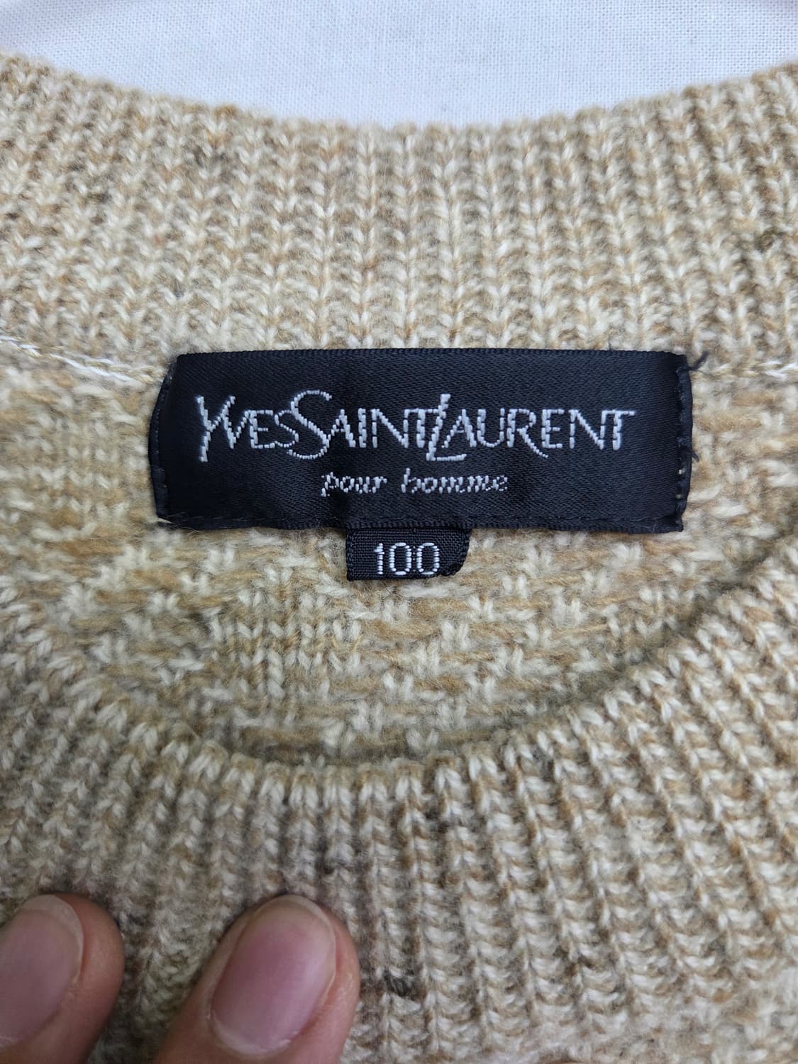 Ysl 생로랑 남성 니트 100 상품이미지3