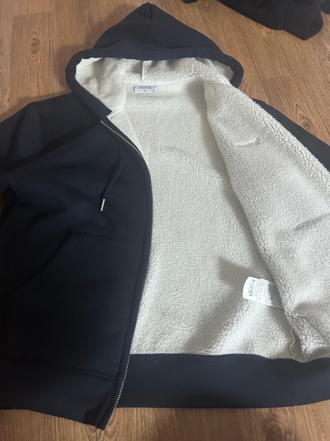 커버낫 후드집업 네이비 상품이미지3