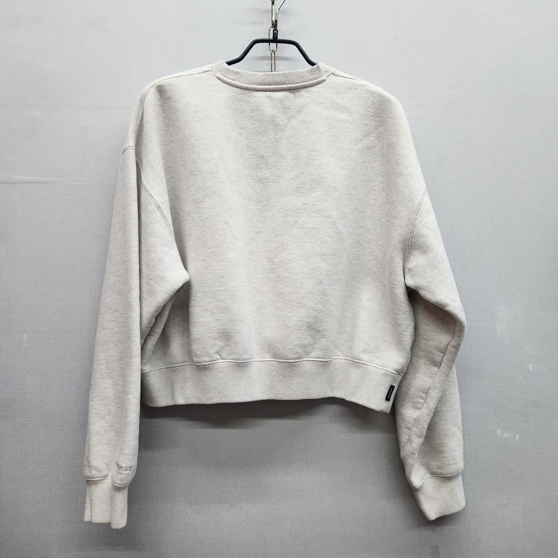 커버낫 빅클로버 로고 크롭 맨투맨 L 상품이미지4