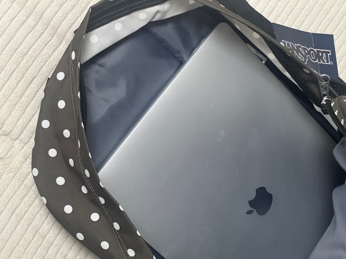 잔스포츠 카키 도트 백팩 상품이미지7