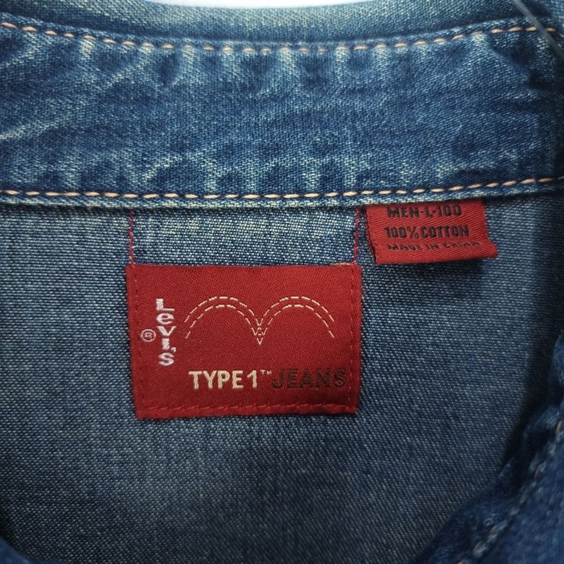 [리바이스] 타입원 웨스턴 데님 셔츠 M18571 상품이미지7