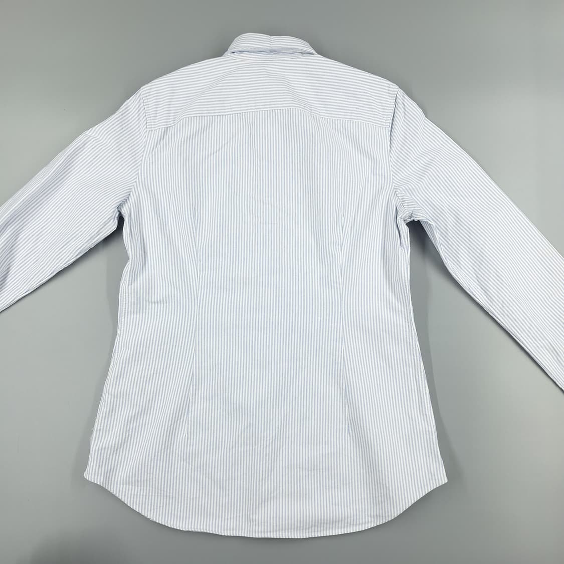 폴로랄프로렌 스카이블루 스트라이프 컬러포니 아메카지 커스텀핏 긴팔 셔츠 상품이미지10