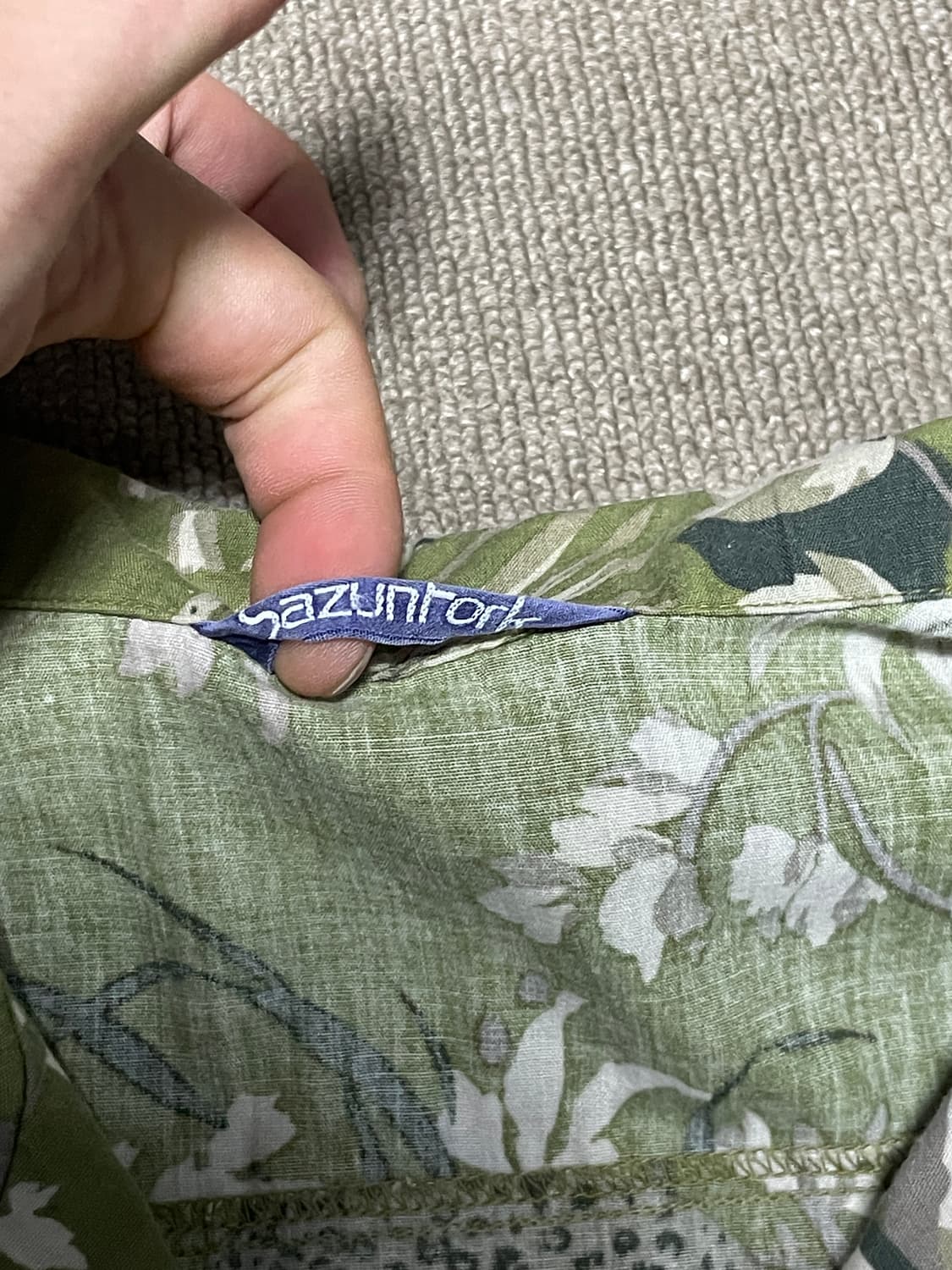빈티지 하와이안 셔츠  J02729 상품이미지4