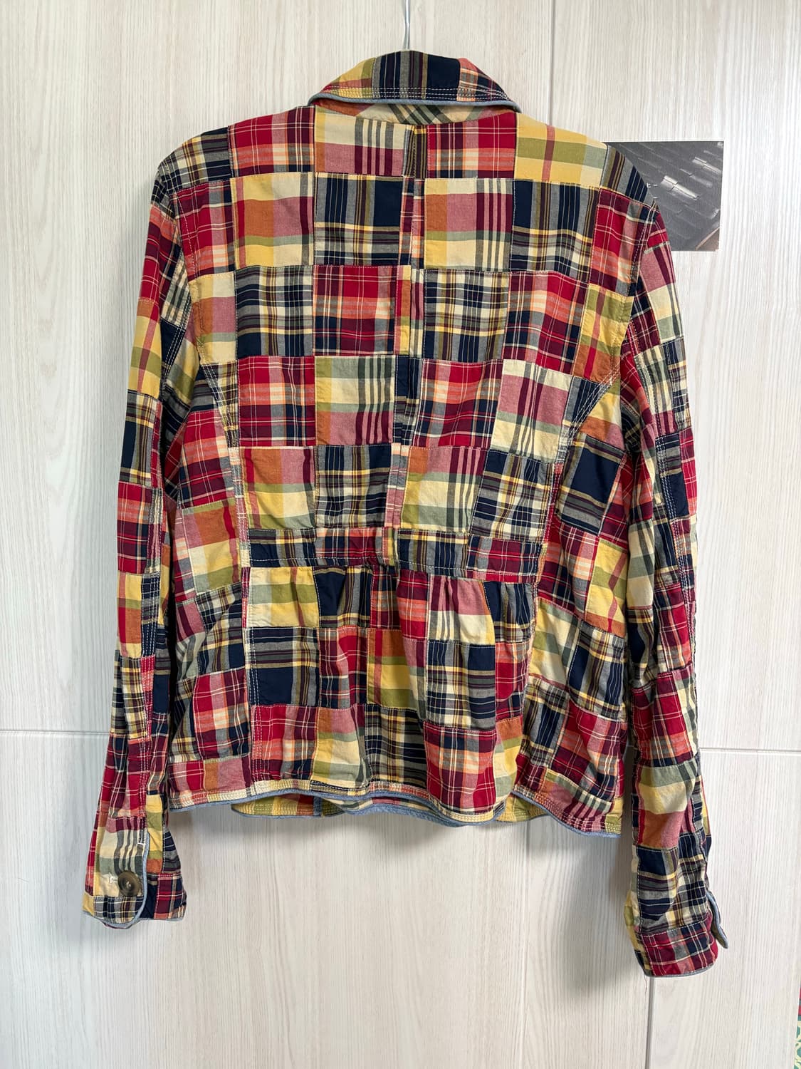 L.L.Bean 체크 패치워크 자켓 상품이미지2