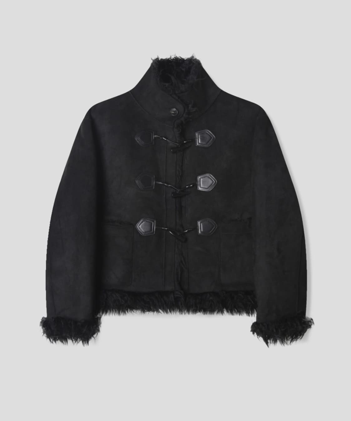 스르비 리버시블 퍼무스탕 자켓 상품이미지3