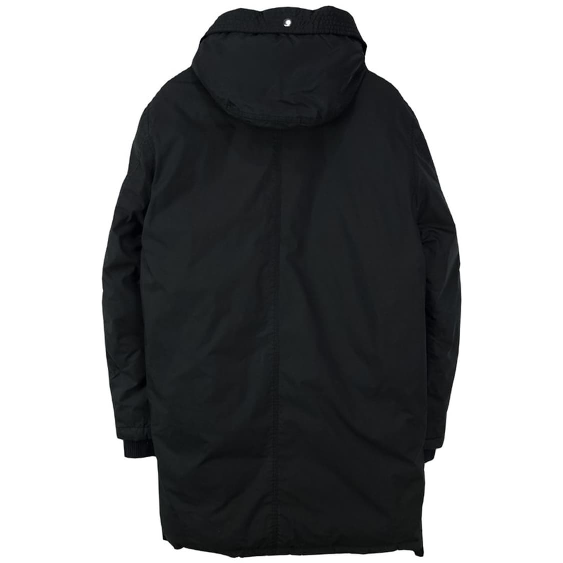 [DIESEL] 디젤 N3B 오마주 후드 롱패딩 블랙 P01143 상품이미지3