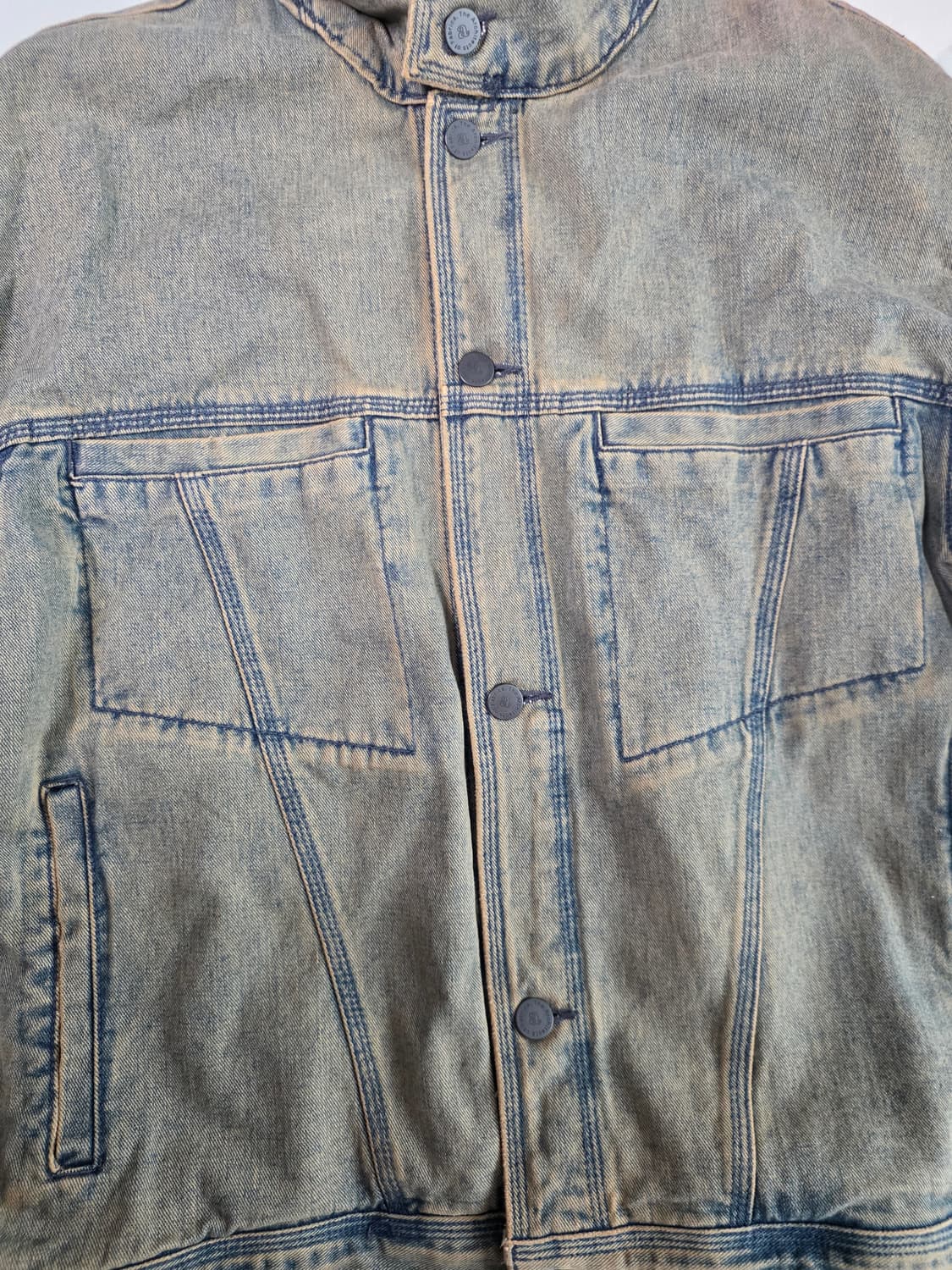 allegri washed denim jacket 상품이미지2