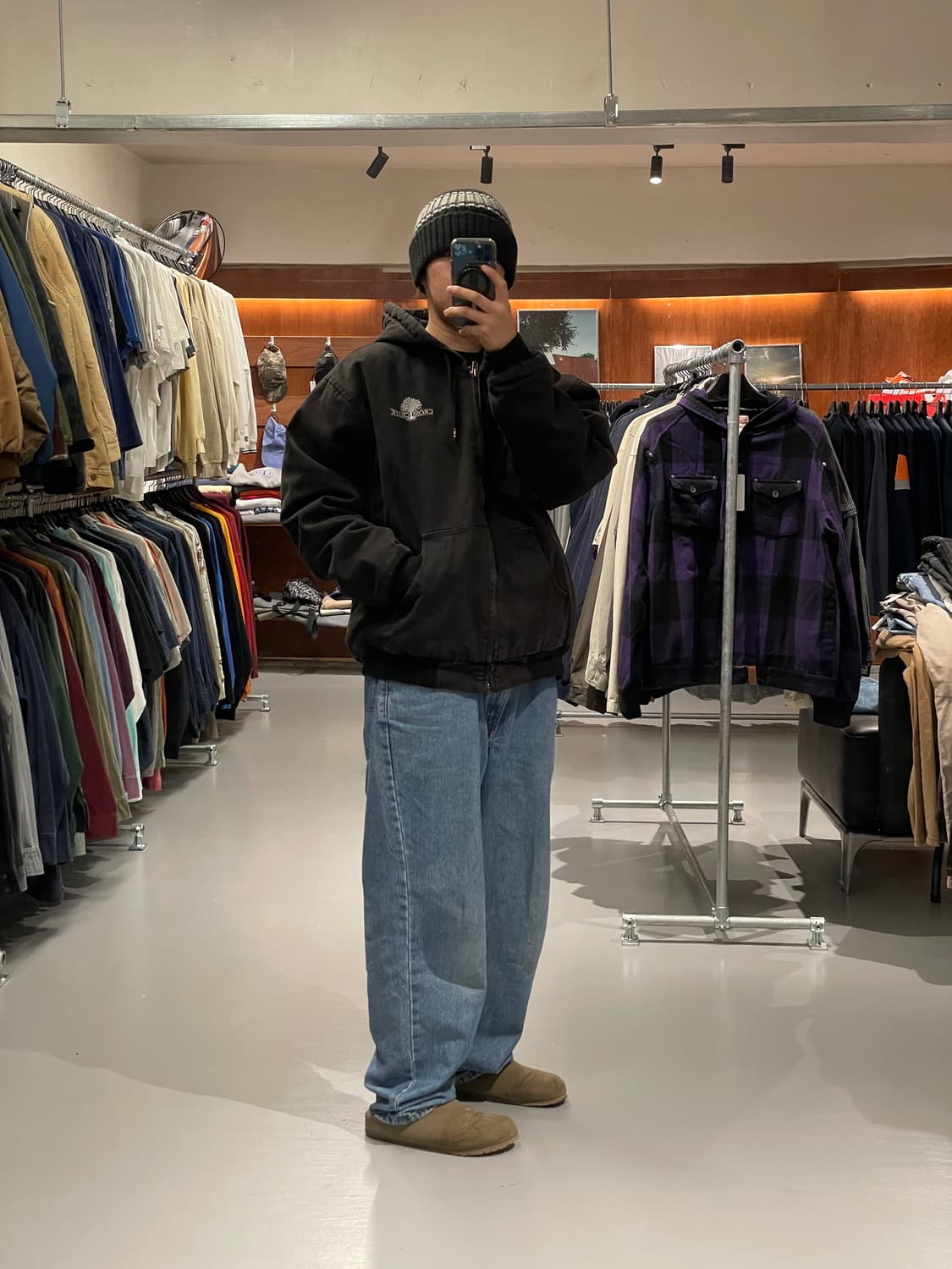 빈티지 엑티브 워크 후드 자켓   상품이미지5
