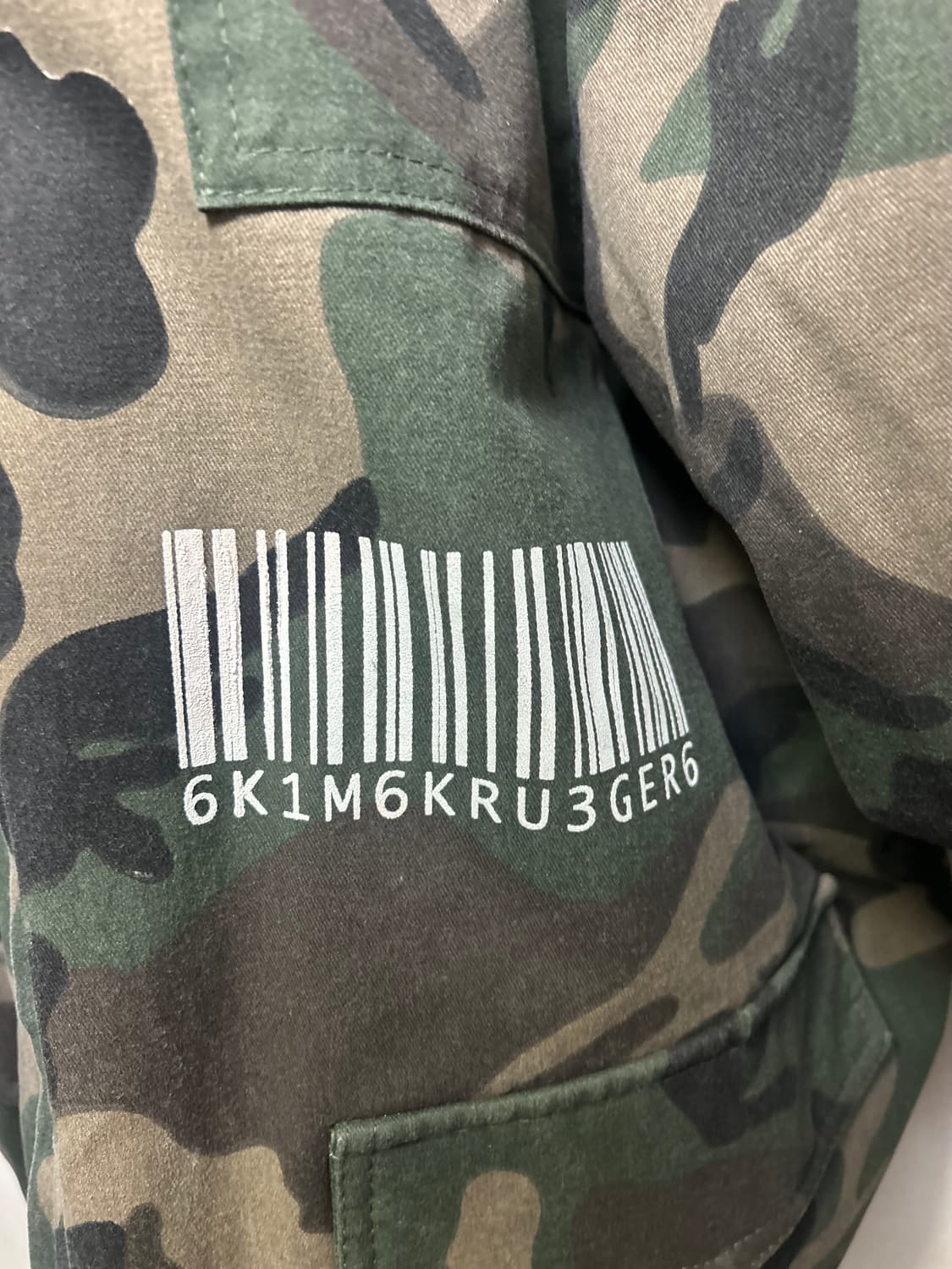 KIM KRUEGER CAMO JACKET -XL 상품이미지5