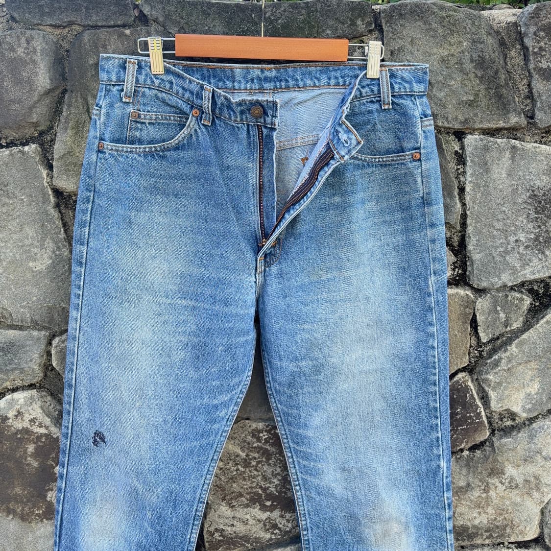 80s USA 리바이스 Levi’s 517 부츠컷 진 (오렌지탭) 상품이미지4