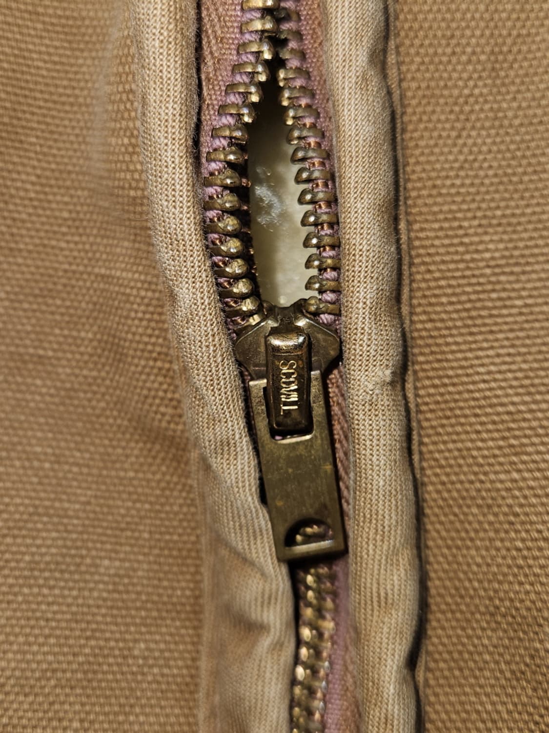 70's USA 칼하트 덕캔버스 쉐르파 베스트 ( XL ) / 10354 상품이미지7