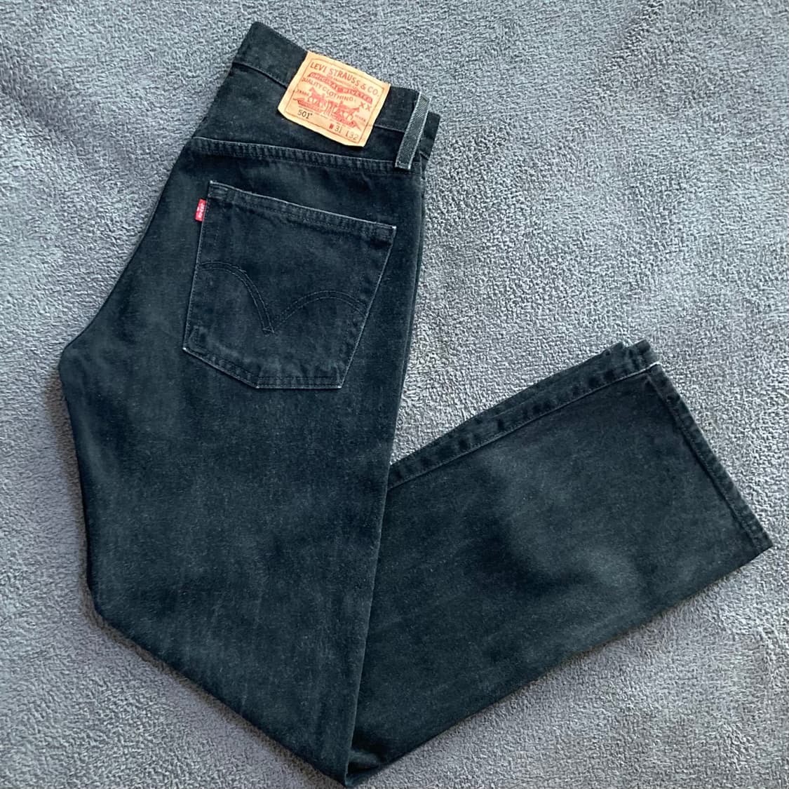 리바이스 501 블랙진 데님팬츠 W31 L32 상품이미지1