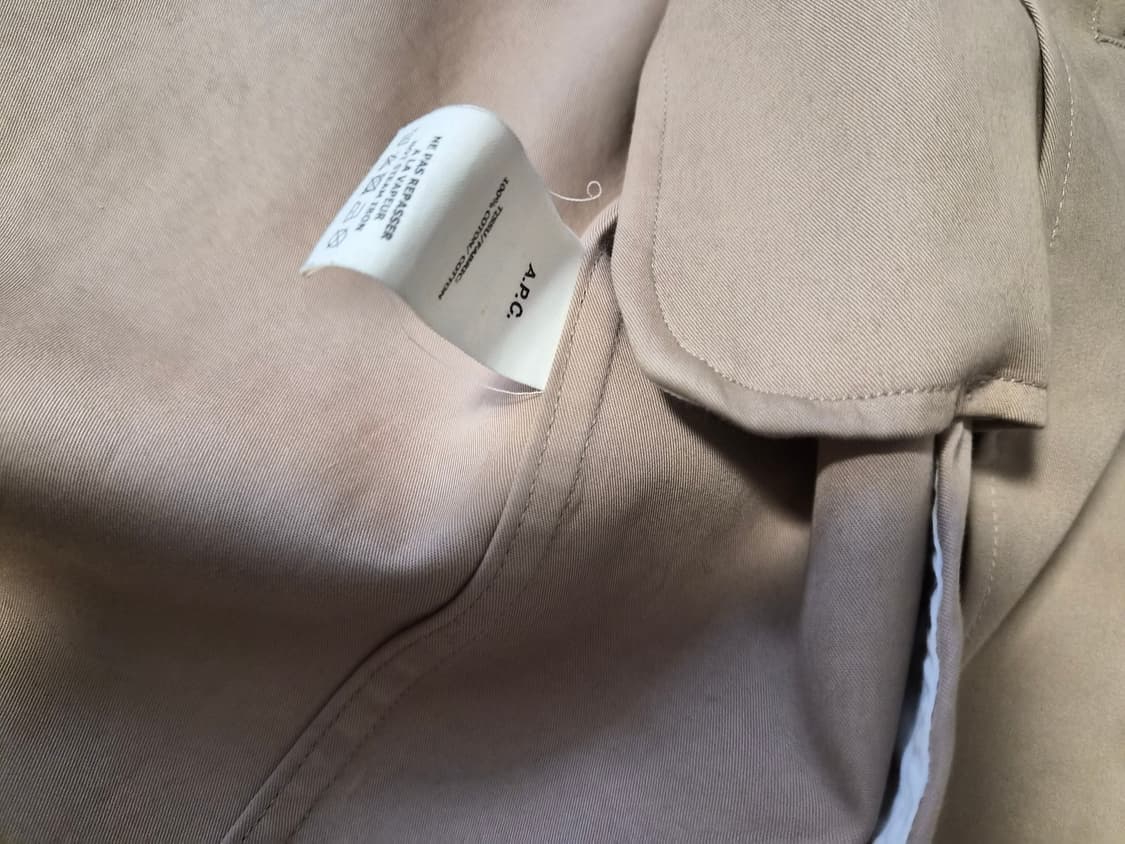 A.P.C.(아페쎄)  베이지 맥코트 (XS사이즈) 상품이미지7