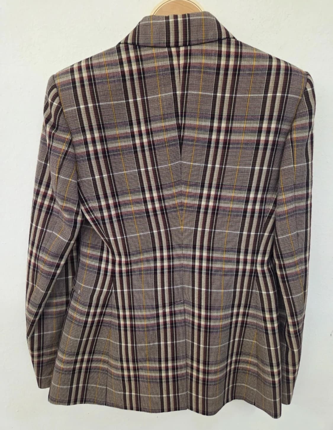 띠어리 체크 여성쟈켓 상품이미지5