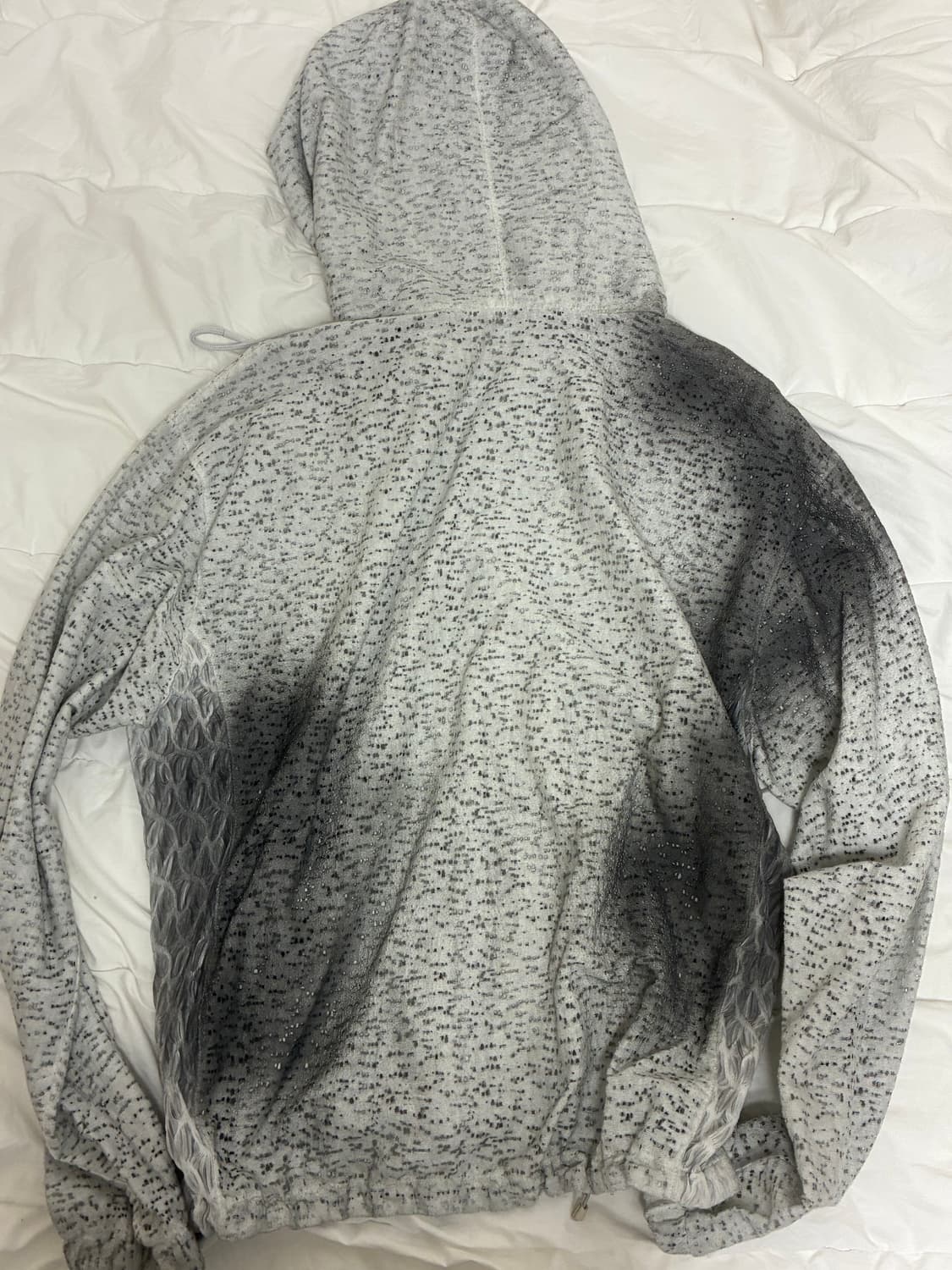 엑슬림 EP.7 01 후드집업 라이트그레이 상품이미지2