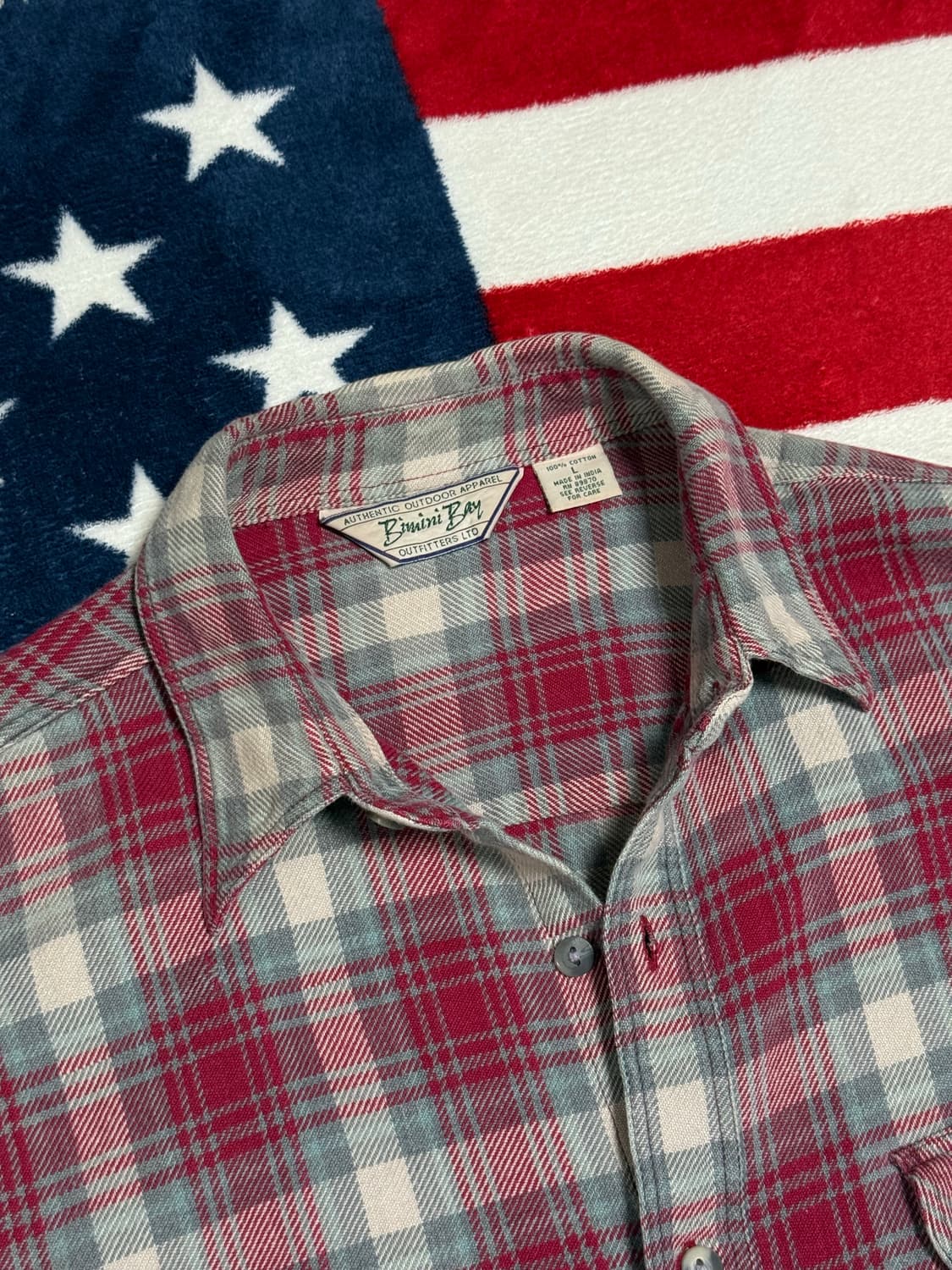 플란넬셔츠 빈티지플란넬셔츠 flannel shirt 빈티지 아메리칸캐주얼 상품이미지6