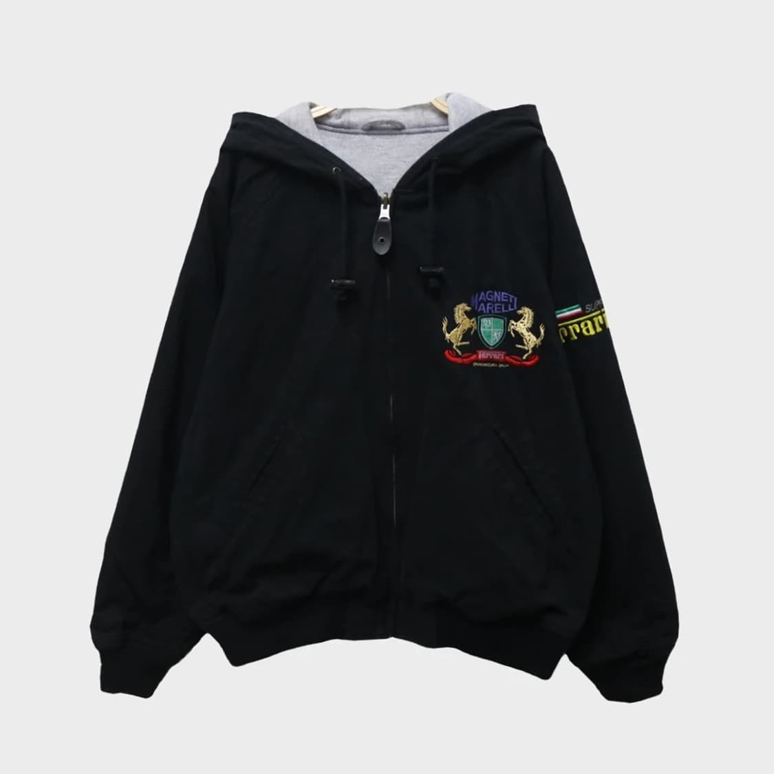 90'S MAGNETI MARELLI 양면 후드 집업 62876 상품이미지7