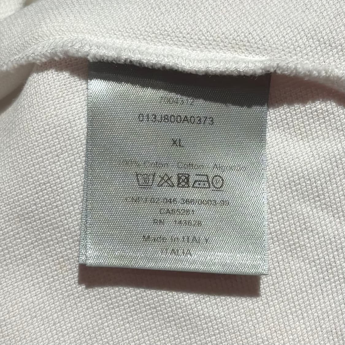 A+ / L (103) 디올 CD 로고 카라티 화이트 상품이미지4