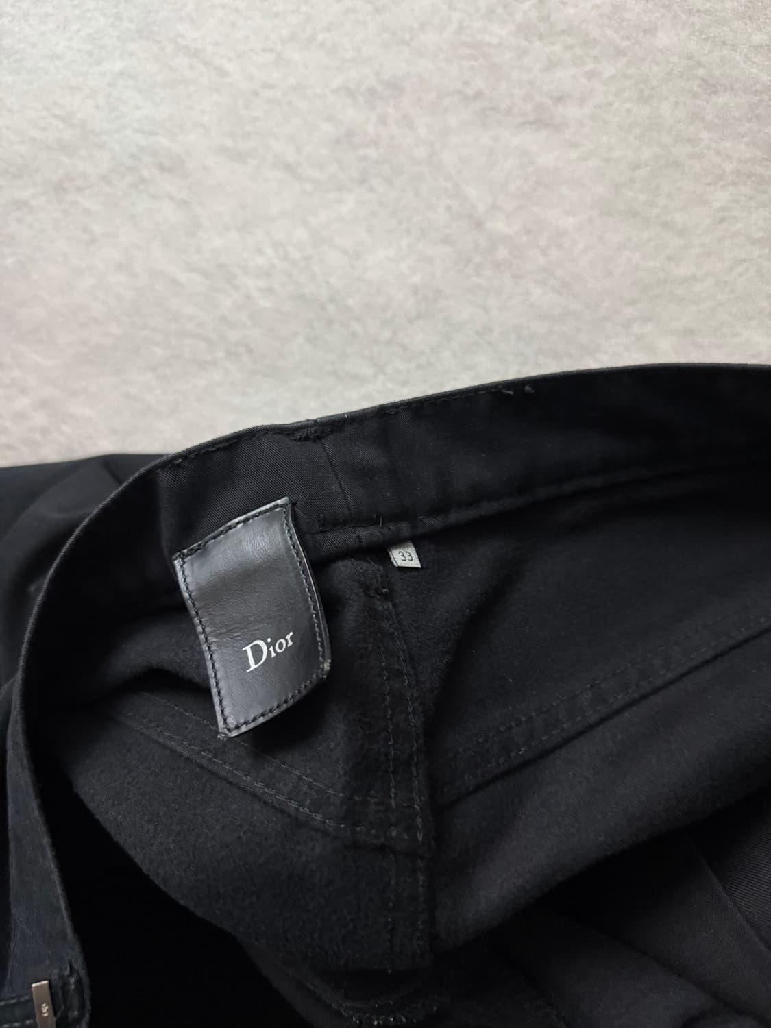 디올옴므 왁스 데님팬츠 상품이미지6