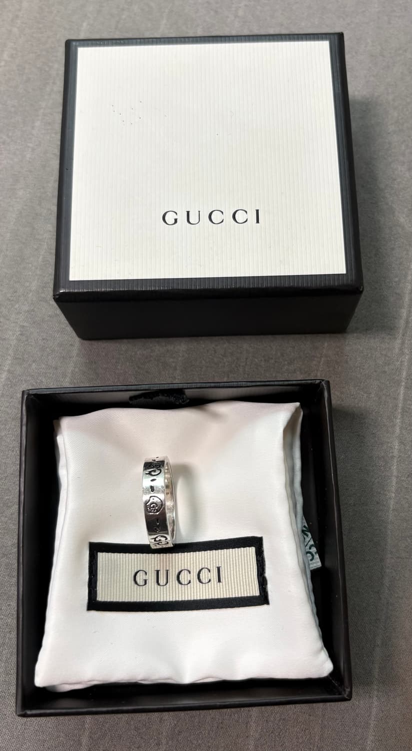 구찌 실버 고스트링 6mm / 23호 상품이미지1