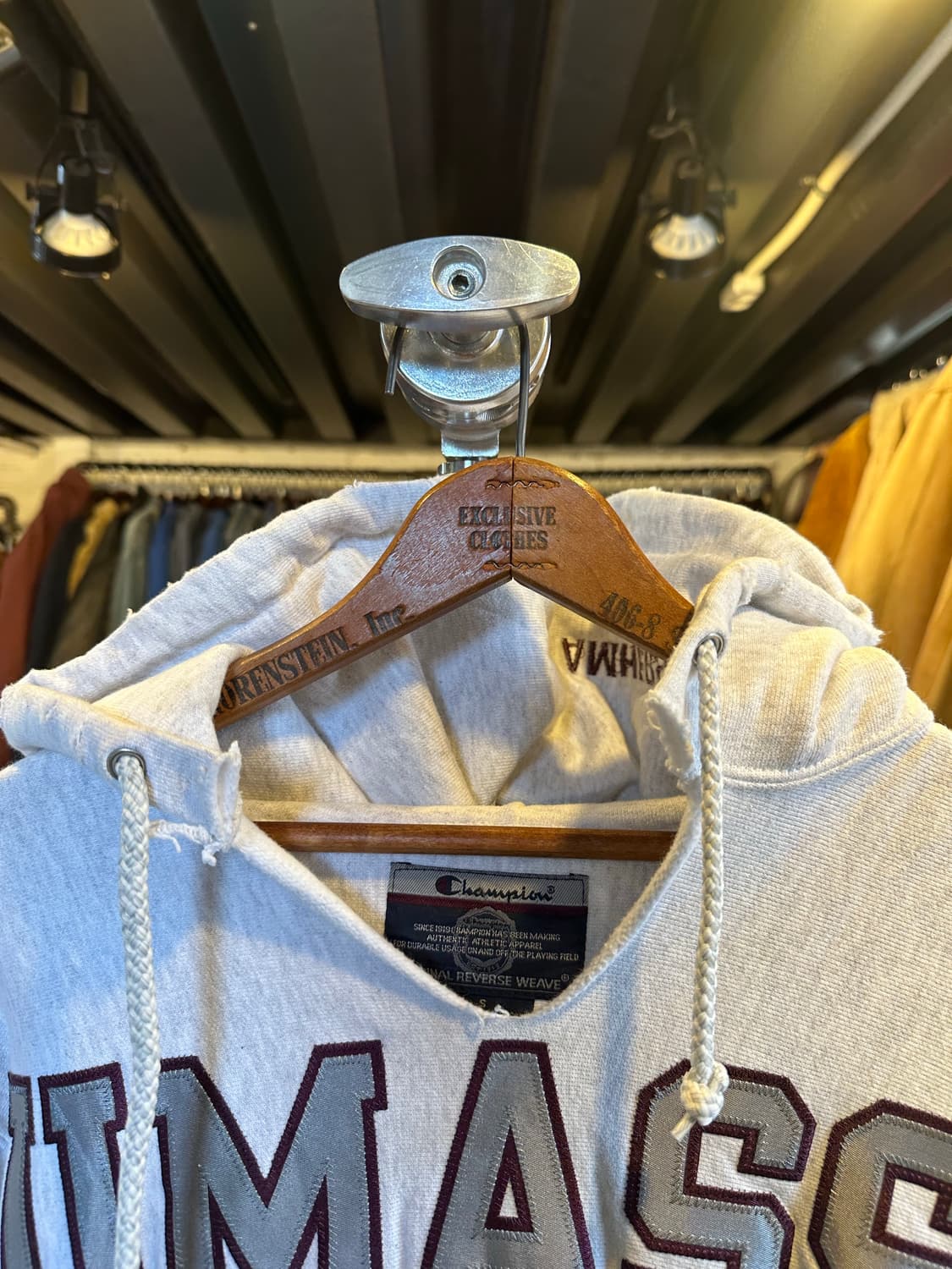 챔피온 리버스위브 데미지 스웻 후드 상품이미지3