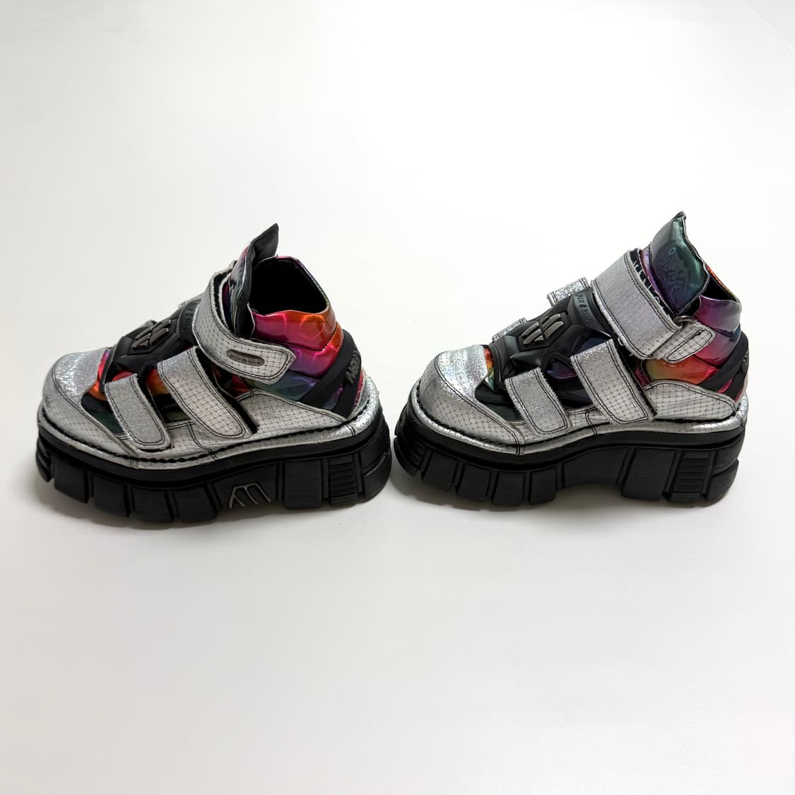 newrock HOLOGRAFIC CUADRADO PLATA 상품이미지6