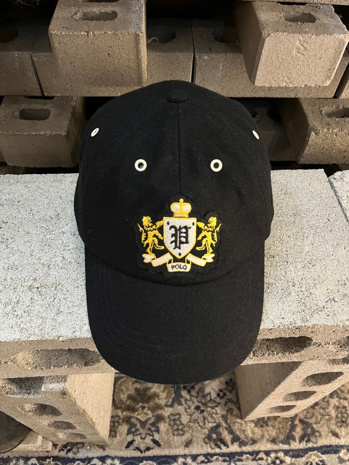 폴로 랄프 로렌 울 크레스트 캡 상품이미지2