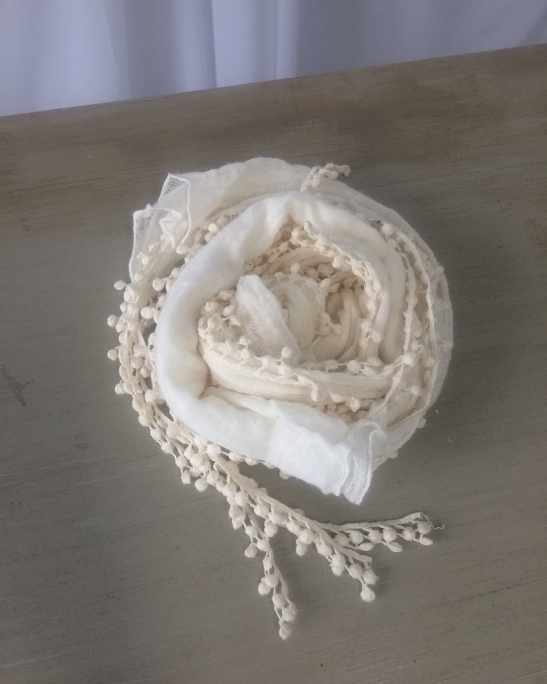 pom trimming scarf 상품이미지1