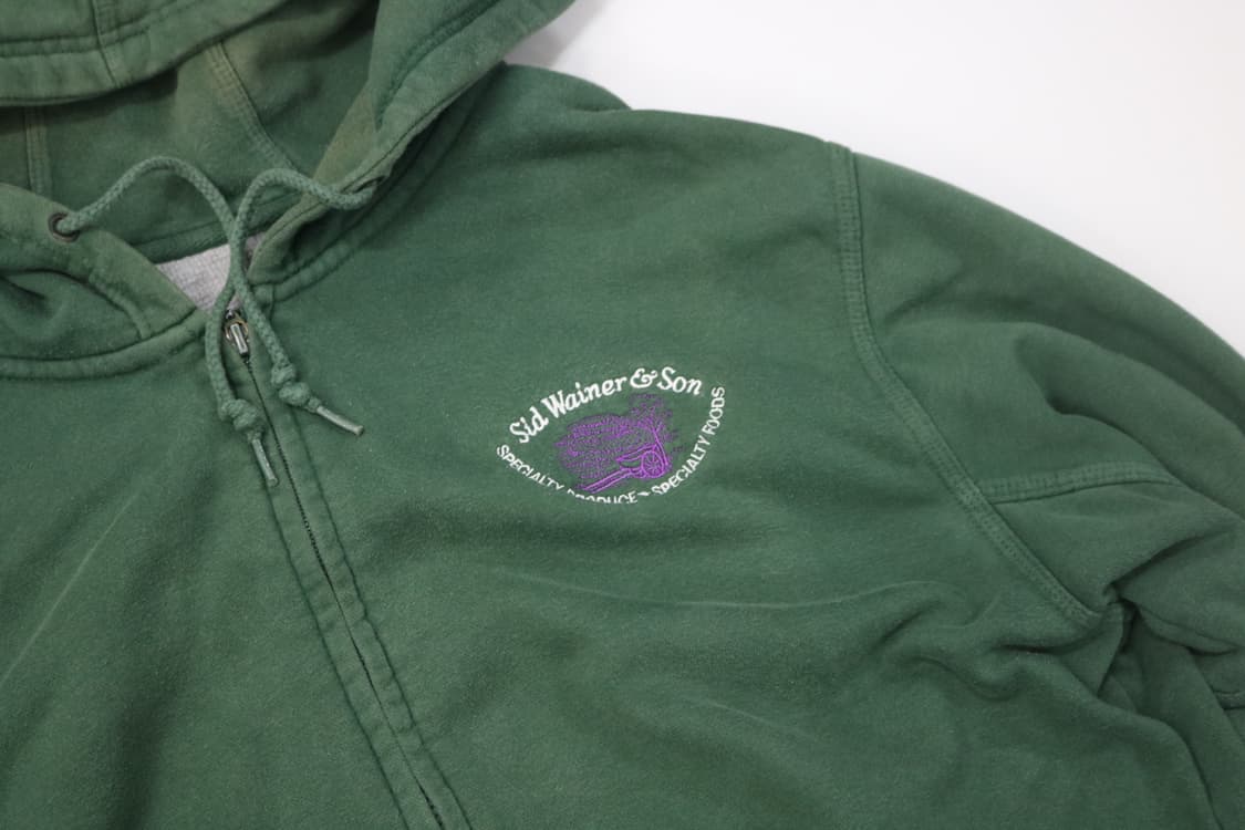 WEARGUARD 웨어가드 빈티지 포레스트 그린 후드 집업 (L) 상품이미지4