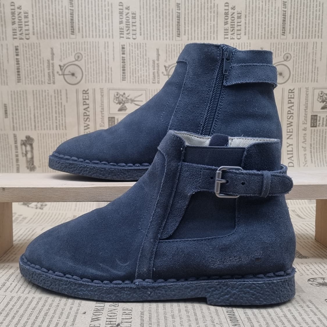 베어파우 소가죽 여성첼시부츠235 굽5 상품이미지1