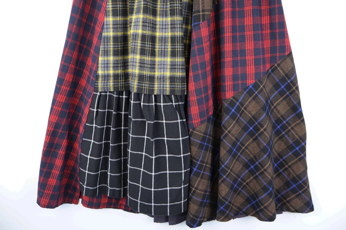 Jpn Somari Checked Long Skirts 상품이미지7