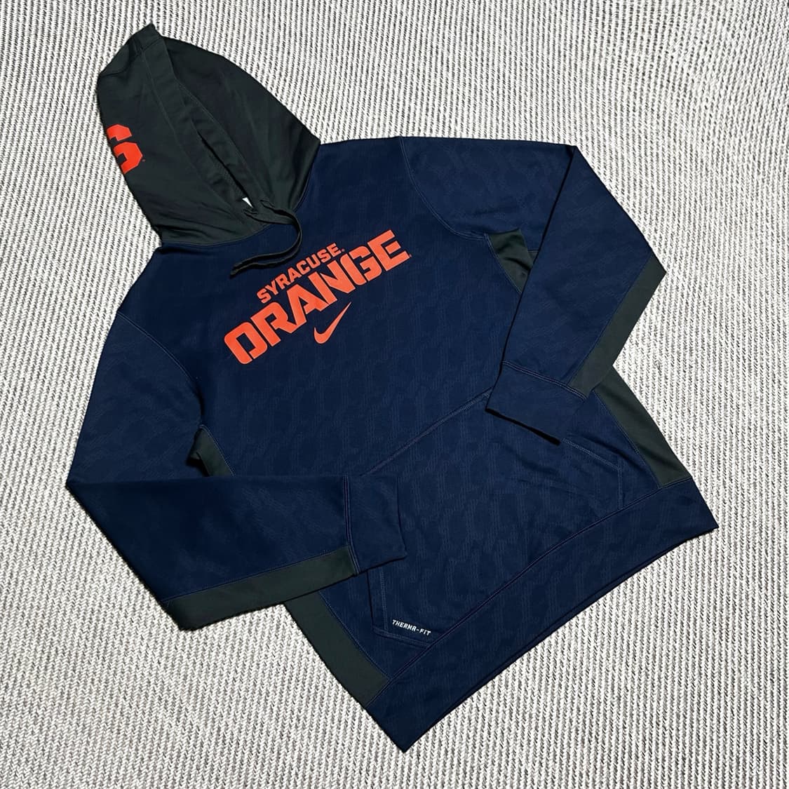 [L] Nike USA 나이키 시라큐스 네이비 폴리 후드티 상품이미지2