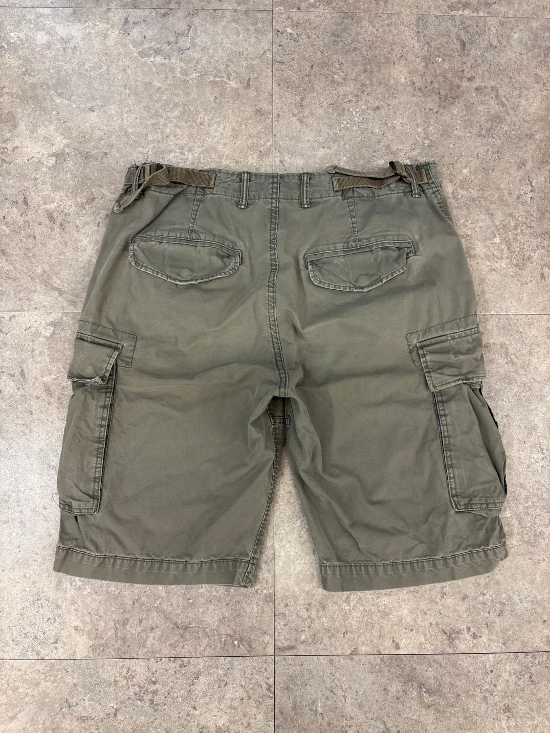 h&m 카키 카고 반바지 #csz180 상품이미지4