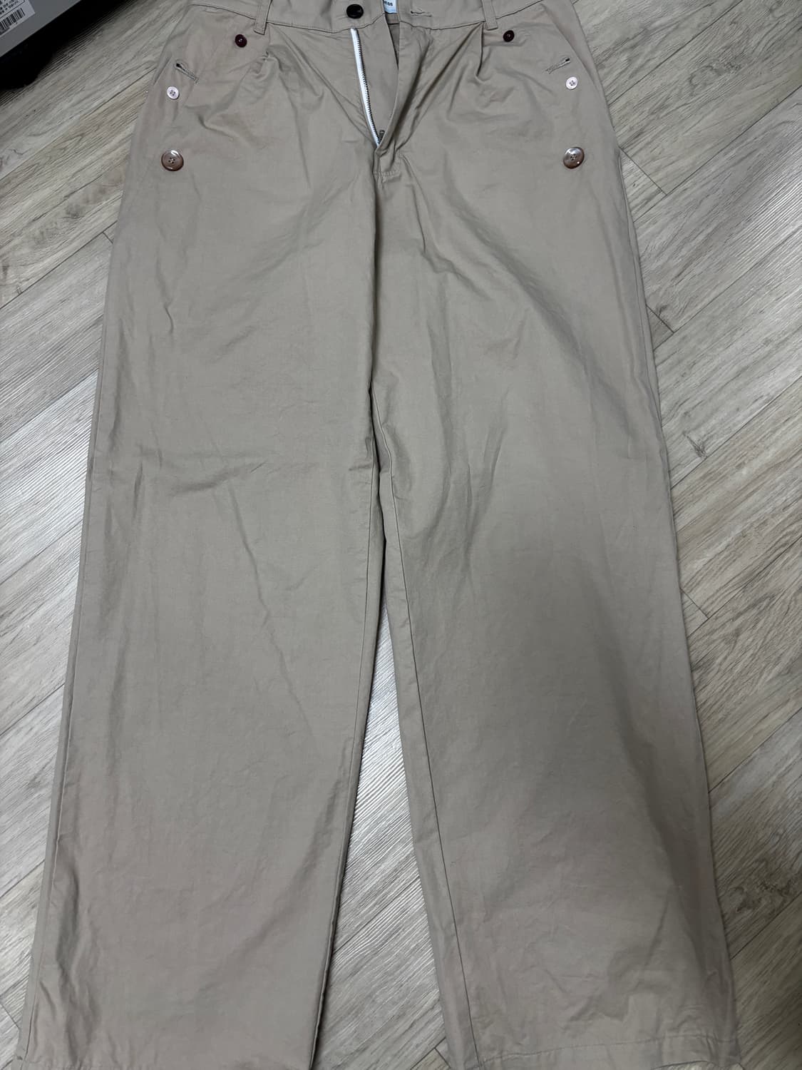 웨이비니스 멀티코튼팬츠 베이지 상품이미지2