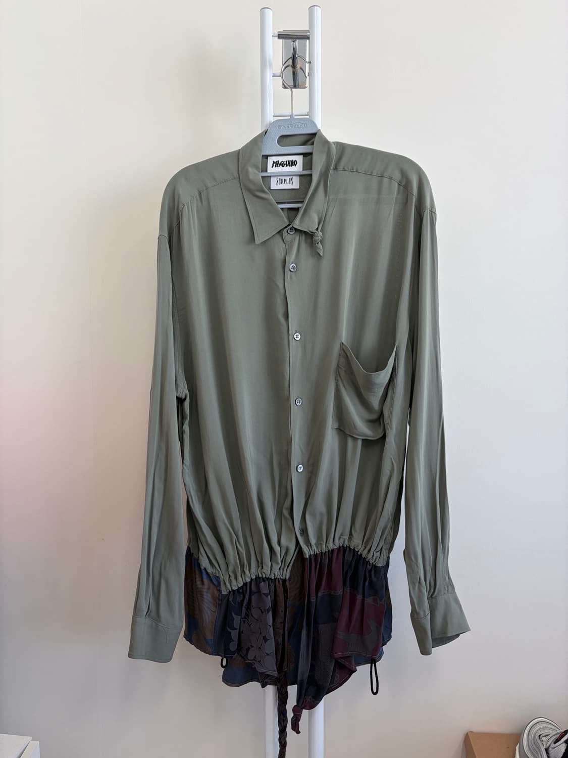 마리아노(magliano) 로멘티콘 셔츠 그레이 상품이미지1